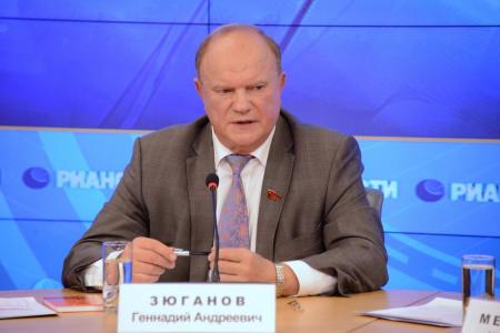 Коммунисты и патриоты – вместе к победе! Пресс-конференция Г.А. Зюганова в РИА «Новости»