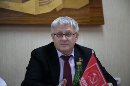 Х.Г. Миргалимов и В.П. Пешков приняли участие в внеочередной довыборной Конференции Нижнекамского местного отделения КПРФ