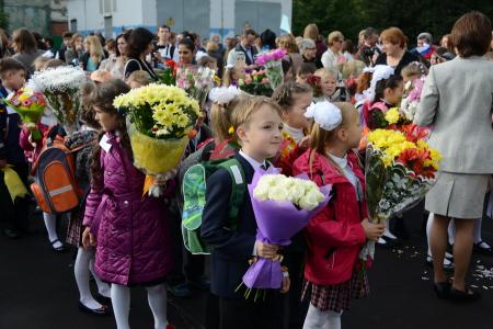 Г.А. Зюганов посетил московскую школу имени Зои и Александра Космодемьянских