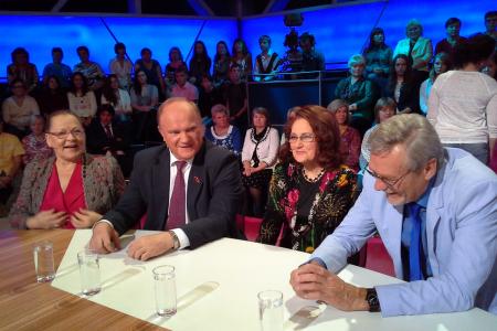 Г.А. Зюганов принял участие в передаче «Сегодня вечером», посвященной выдающемуся кинорежиссеру Владимиру Меньшову