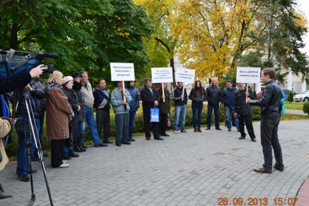 Нет строительству в ущерб тамбовчанам! Акция протеста в Тамбове