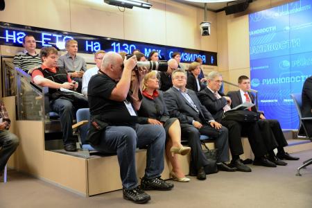 Коммунисты и патриоты – вместе к победе! Пресс-конференция Г.А. Зюганова в РИА «Новости»