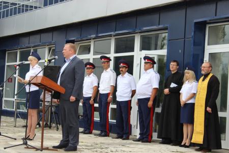 Волгоградская область. Николай Паршин поздравил кадетов-недорубовцев с Днем казачества
