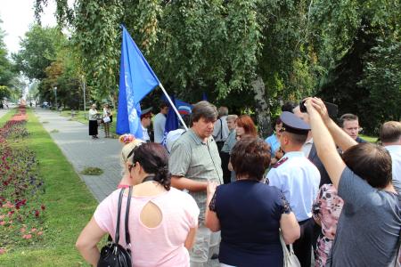 В Волгограде прошел пикет против фальсификации выборов