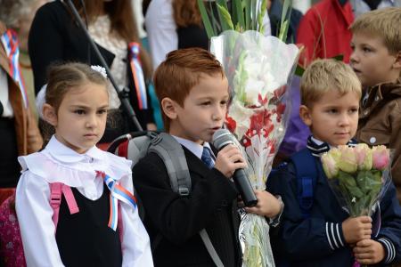 Г.А. Зюганов посетил московскую школу имени Зои и Александра Космодемьянских