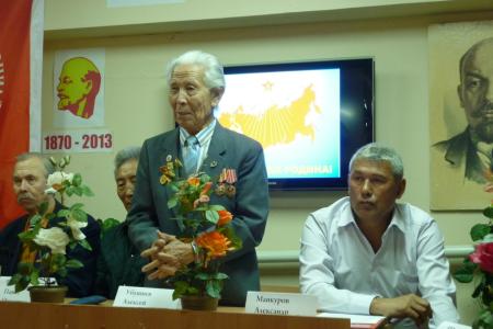 Республика Калмыкия. Встреча комсомольских поколений