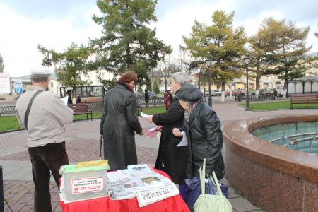 В октябре коммунисты Костромы провели пять уличных акций