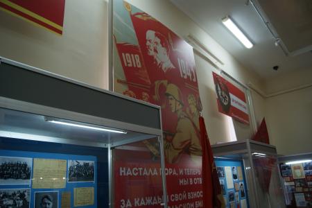 Волгоград. Коммунисты и комсомольцы организовали выставку, посвященную истории ВЛКСМ