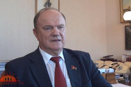 "Рассвет.ТВ": Поздравление Председателя ЦК КПРФ Г.А. Зюганова с Днем Комсомола