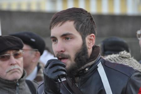 Помним настоящих героев: Митинг памяти защитников Дома Советов в Санкт-Петербурге