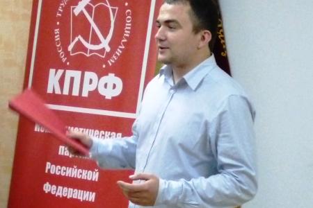 Саратов. Торжественное собрание в честь 95-летия ВЛКСМ