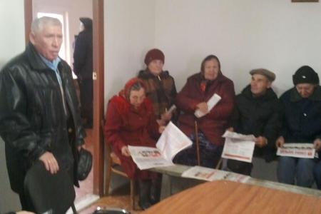 Коммунисты Омутинского района Тюменской области отметили юбилей комсомола