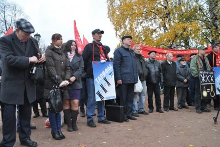Ленинградцы выступают против беспредела в сфере ЖКХ