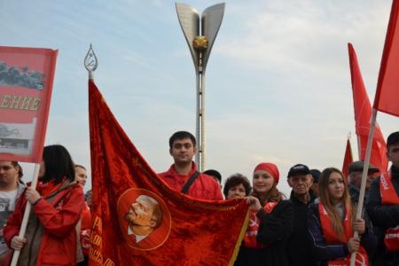 Ростовская область: Дон встретил годовщину Октября массовыми митингами и демонстрациями