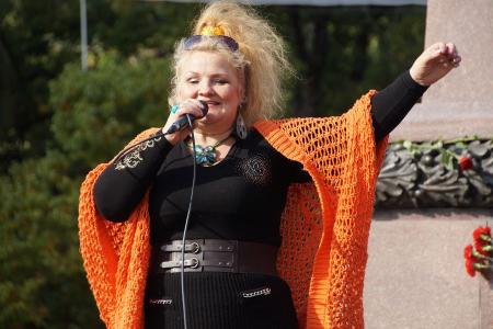 Митинг коммунистов в городе Сочи 7 ноября