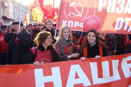 Рязанская область отметила 96-ю годовщину Великого Октября