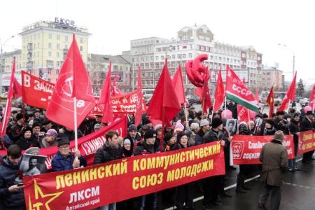 7 ноября трудовая Россия торжественно отметила 96-ю годовщину Великой Октябрьской социалистической революции