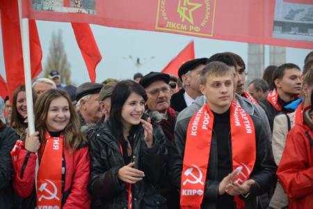 Ростовская область: Дон встретил годовщину Октября массовыми митингами и демонстрациями