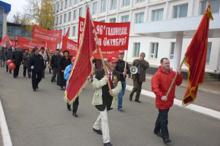 День Великого Октября в Калмыкии