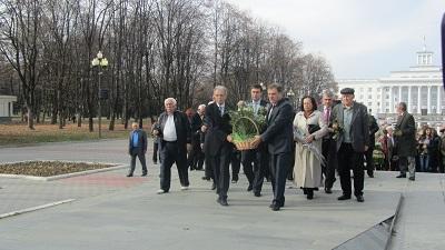 Празднование 96-й годовщины Великой Октябрьской Социалистической Революции коммунистами Кабардино-Балкарии