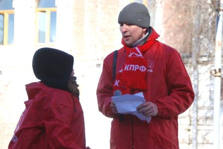 Амурская область. Д.Г. Новиков принял участие в праздновании Красного Октября в Благовещенске