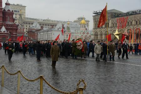 Г.А. Зюганов на Красной площади: «Мы обязаны помнить уроки Октября, опираться на свою тысячелетнюю историю и двигаться вперед»