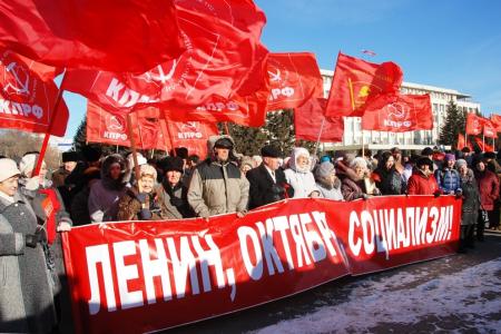 7 ноября трудовая Россия торжественно отметила 96-ю годовщину Великой Октябрьской социалистической революции