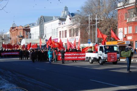 Амурская область. Д.Г. Новиков принял участие в праздновании Красного Октября в Благовещенске
