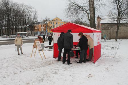 Лидер псковских коммунистов А.А. Рогов: «Коммунисты против новых поборов в ЖКХ!»
