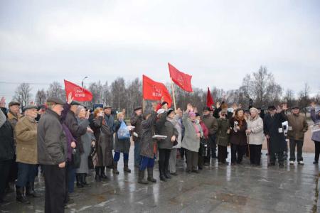 Великий Октябрь в Ленинградской области