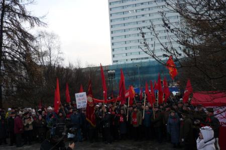 На Мурманской земле чествовали Великий Октябрь и требовали отставки правительства