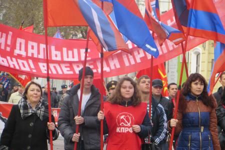Праздничные мероприятия, посвященные 96-й годовщине Великой Октябрьской социалистической революции в Оренбургской области