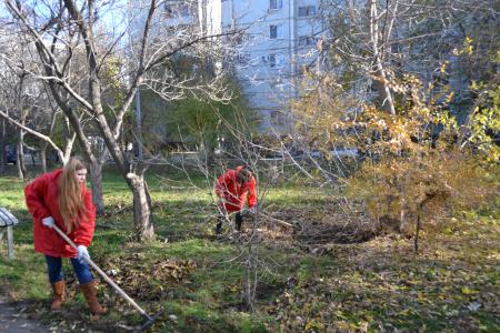 Красный субботник в городе-герое Волгограде