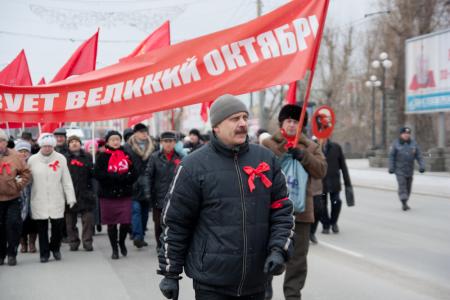 В Томской области прошли мероприятия, посвященные 96-й годовщине Великого Октября