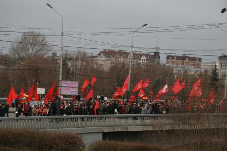 7 ноября трудовая Россия торжественно отметила 96-ю годовщину Великой Октябрьской социалистической революции
