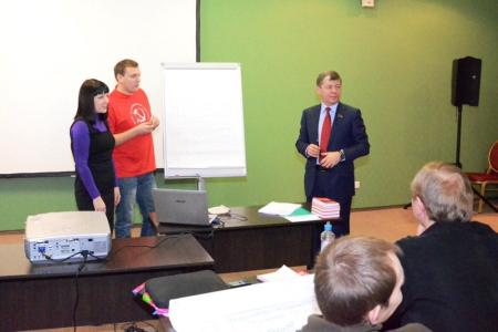 Москва. Д.Г. Новиков провел занятия в Центре политической учебы ЦК КПРФ