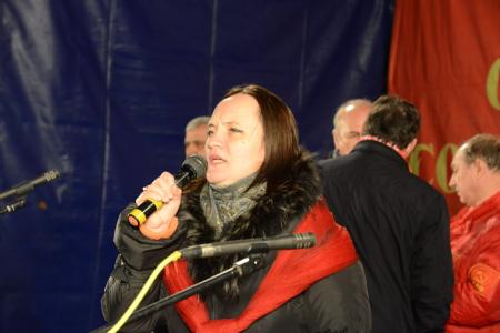 «Мы – наследники Красного Октября!» Шествие и митинг в Москве в честь 96-й годовщины Великой Октябрьской социалистической революции