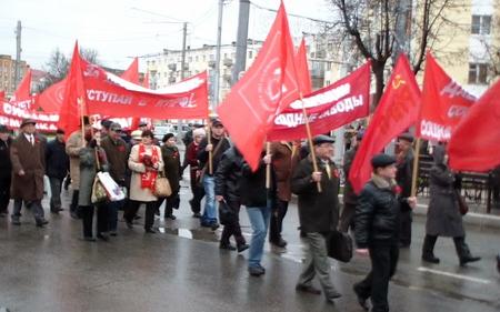 Праздничные мероприятия Великого Октября в Калужской области