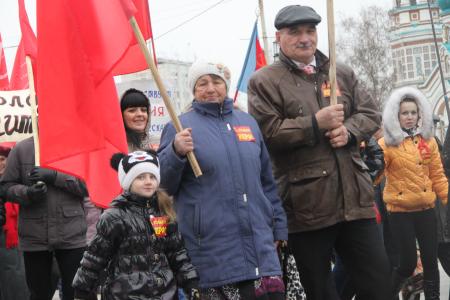 В Омской области отметили 96-ю годовщину Великой Октябрьской социалистической революции