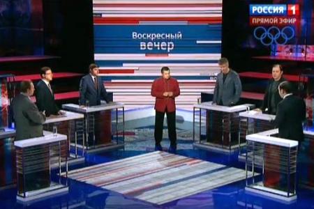 Ю.В. Афонин принял участие в программе «Воскресный вечер с Владимиром Соловьевым» на телеканале «Россия-1»: «Нужны ли прямые выборы глав городов и районов?» 