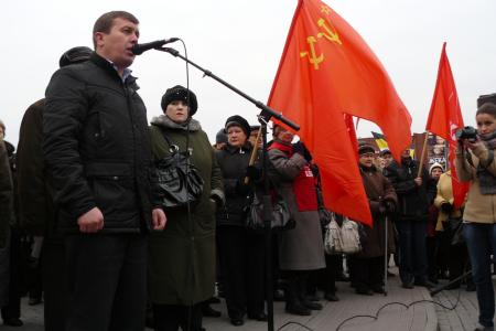 Липецк. Митинг по ЖКХ. Под разными знаменами - с одной болью…
