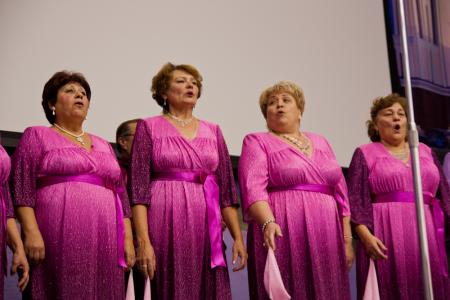Томск. Концерт в честь годовщины Великого Октября