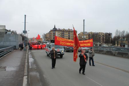 Митинг КПРФ в Пскове. Фоторепортаж