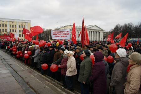 7 ноября трудовая Россия торжественно отметила 96-ю годовщину Великой Октябрьской социалистической революции