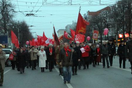 7 ноября трудовая Россия торжественно отметила 96-ю годовщину Великой Октябрьской социалистической революции