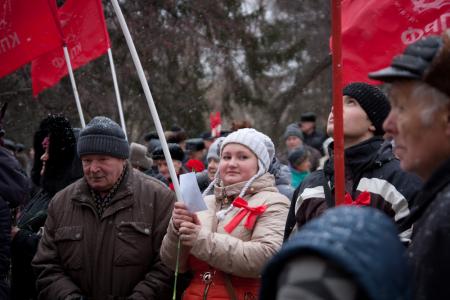 В Томской области прошли мероприятия, посвященные 96-й годовщине Великого Октября
