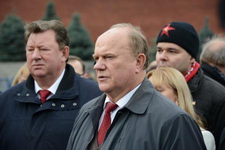 Г.А. Зюганов на Красной площади: «Мы обязаны помнить уроки Октября, опираться на свою тысячелетнюю историю и двигаться вперед»