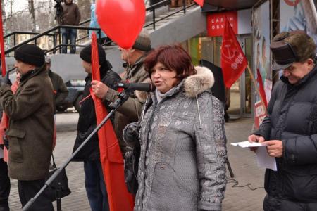 Новосибирская область. 7 ноября жители Академгородка встретили с особым настроем: Руки прочь от российской науки!