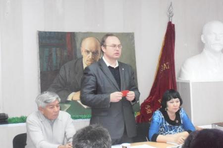 Состоялся очередной совместный Пленум Комитета и КРК Тобольского городского отделения КПРФ