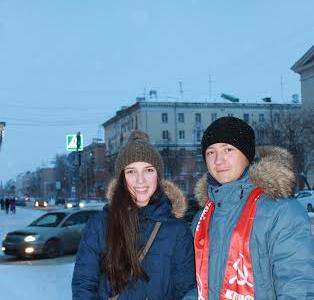 Молодежные пикеты в Кемерово